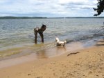 Paula & rascal beach.jpg