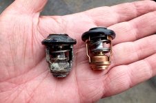 Old-New Thermostats.JPG