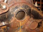 Missing core plug and steel plug covering camshaft opening.jpg