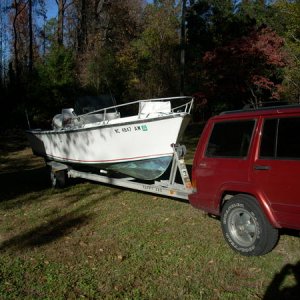 The boat is home