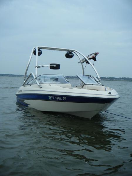 Anchored at Skier's Cove, Lake Houston