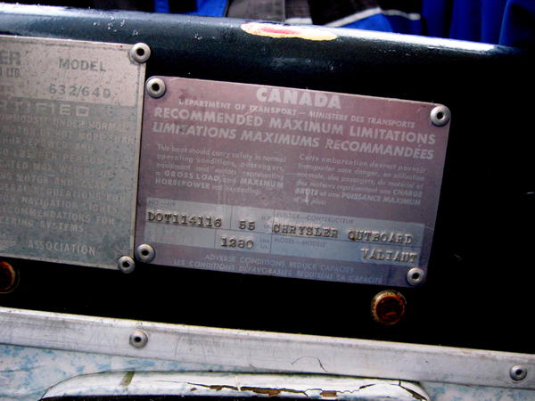 IMG 2942    makers plate...hp rating abd capacity