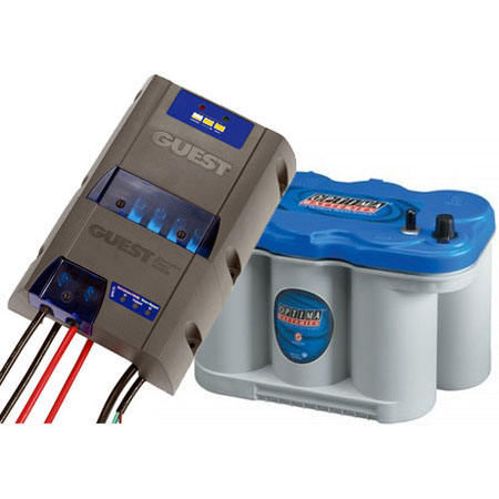 Marine Battery Chargers, Batteries, and Accessories