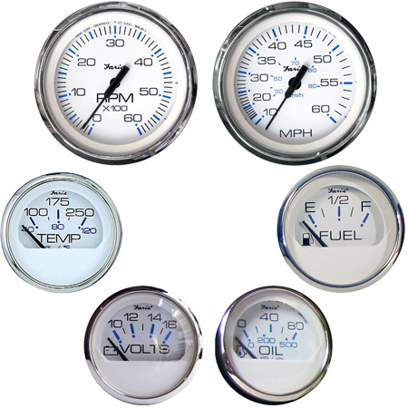 Complete Boat Gauge Sets