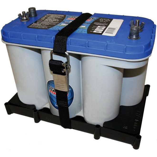 Marine Battery Trays and Tie Downs