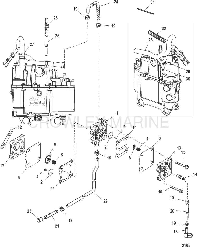 Mercury Outboard Fuel Filter Chart