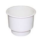 Seasense, Recessed Cup Holders, 3-1/4"Depth x 4" Diam, White, Recessed Cup Holders small_image_label