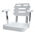 Wise Ladder Back Helm Chair 562 Roto Molded Shell with Mounting Plate
