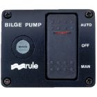 Rule Marine Deluxe 3-Way Plastic Rocker Panel Switch small_image_label