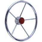 Seachoice Destroyer 15 Steering Wheel, Stainless Steel small_image_label