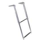 Seachoice Over Platform Telescoping 4 Step Ladder, Stainless Steel small_image_label