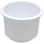 Seachoice, Recessed Drink Holder, White, Recessed Cup Holders 79490 small_image_label