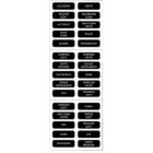 Blue Sea Systems Panel Label Kit, 30 DC Basic small_image_label
