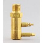 Seasense 1/4" NPT Brass Male Fuel Tank Connector for Johnson Evinrude Outboards small_image_label