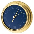 Barigo Regatta Series Ship's Barometer - Brass Housing - Blue 4 Dial