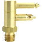 Seasense 1/4" NPT Brass Male Fuel Tank Connector for Mercury Outboards