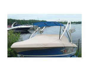 Taylor Made Vinyl Bimini (with frame), White 62187 small_image_label