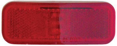 Diamond Group 52719 Red 4 x 1.5 Weatherproof LED Marker Light with Reflector 