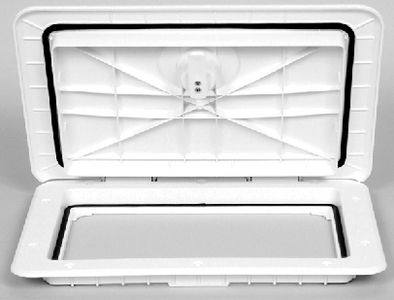 MARPAC Marine/Boat Compartment Access Hatch 13'' X 24'' White WATERTIGHT 