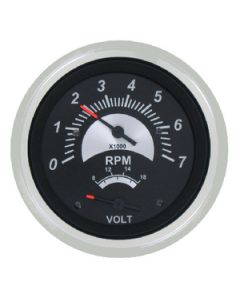 Sierra Black Sterling Gas Engine Tach/Hour Meter 7000 RPM small_image_label