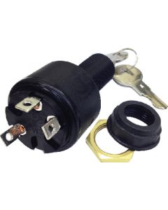 MarineWorks Ignition Switch, OFF-RUN-START, 3 Screw Tab, Polyester MP39120 small_image_label