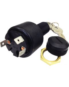 MarineWorks Ignition Switch, OFF-RUN-START, 3 Blade small_image_label