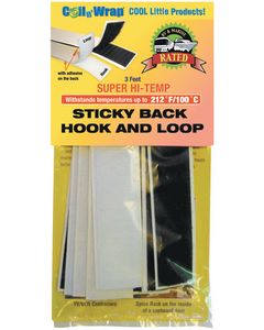 AP Products Hi Temp.Sticky Hook And Loop - High Temp Sticky Back Hook And Loop