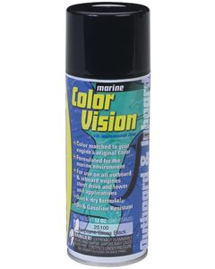 Color Vision Engine Paint, Flat Black Lacquer