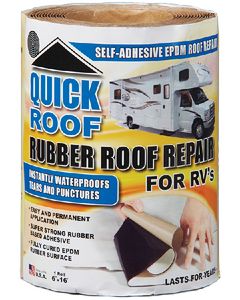Quick Roof Rubber Fix 6 X100' - Quick Roof&Trade; For Rubber Roofs  small_image_label
