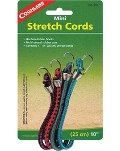 Coghlans Mini Stretch Cords 10  Pkg 4 - Mini Stretch Cords small_image_label