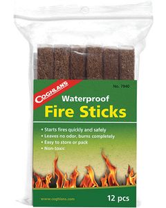 Coghlans Fire Stick Pack Of 12 - Fire Sticks small_image_label