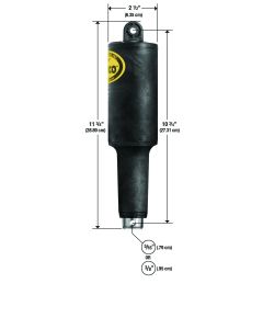 Lenco 101 XD Actuator 2-1/4" Stroke (5.715 cm) - 24-Volt