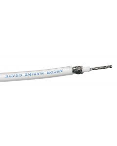 Ancor RG-213 White Tinned Coaxial Cable - 100' small_image_label