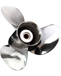 Solas New Saturn  14" x 21" pitch Standard Rotation 3 Blade Stainless Steel Boat Propeller