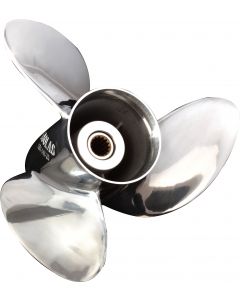 Solas HR Titan  14.75" x 20" pitch Standard Rotation 3 Blade Stainless Steel Boat Propeller