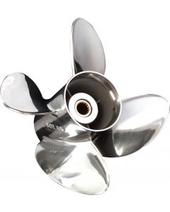Solas HR Titan  14" x 21" pitch Standard Rotation 4 Blade Stainless Steel Boat Propeller