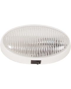 Porch Light Oval W/Switch Clr - Oval Porch/ Utility Lights  small_image_label
