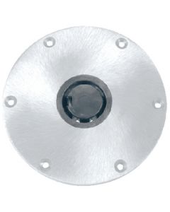 Springfield 2-3/8 Plug-In 9in Round Satin Seat Pedestal Base small_image_label