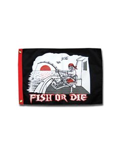 Taylor Made Flag, Fish or Die 1786