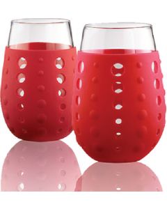 Hydra Sip Red Glasses 2/Pk - Hydra Sip Glasses  small_image_label