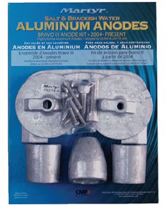 Martyr Anodes Mercury/Mercruiser Anode Kit, Aluminum, Bravo III 2004 - Present small_image_label