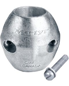Martyr Anodes Zinc Streamlined Shaft Anode, Allen Screw, 1" ID small_image_label