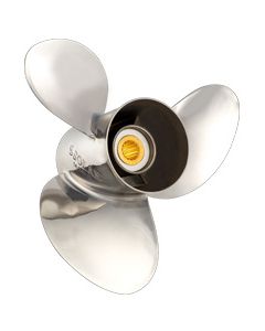 Solas New Saturn  13.75" x 13" pitch Standard Rotation 3 Blade Stainless Steel Boat Propeller
