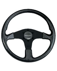 Uflex Corse Soft Touch Boat Steering Wheel, Black small_image_label