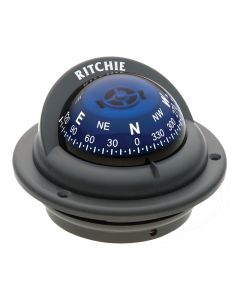 Ritchie TR-35G Trek Flush Mount Compass (Grey)