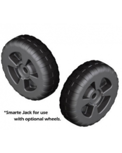 Quality Mark Heavy Duty Plastic Wheels, 1 Pair (Wheels Only)