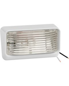 Fulton Products Light Ash Wht. Clear Lens - #78 12V Porch/Utility Light small_image_label