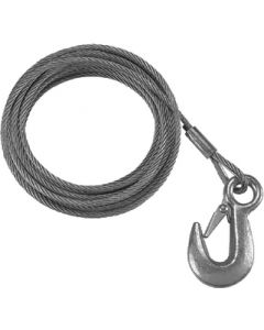 Fulton Trailer Winch Cable & Hook 3/16" x 25' small_image_label