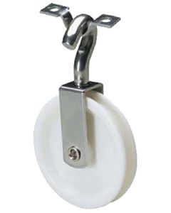 Attwood Boat Steering Cable Swivel Pulley with Strap