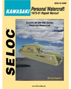 Seloc Sea-Doo Bombardier Jet Ski PWC 1988-1991 Repair Manual small_image_label